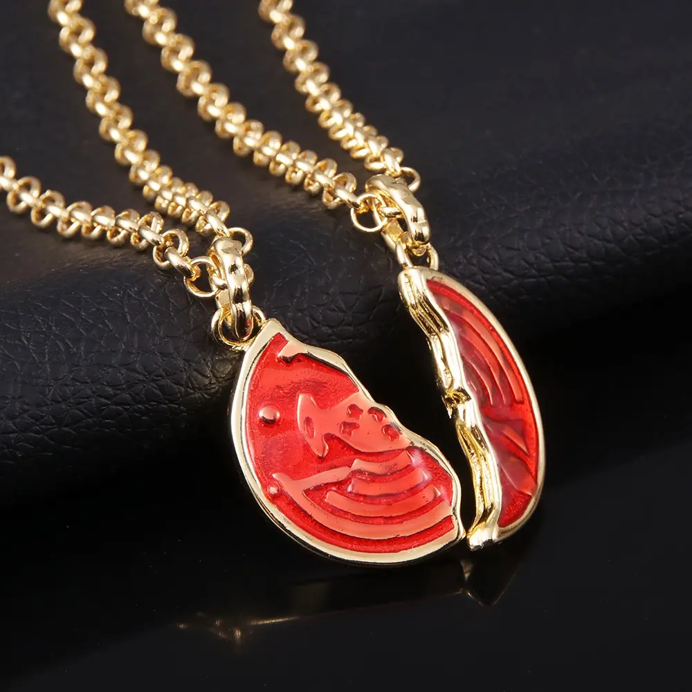 Anime Kamen Rider OOO Necklace Ankh's Broken Taka Core Medal