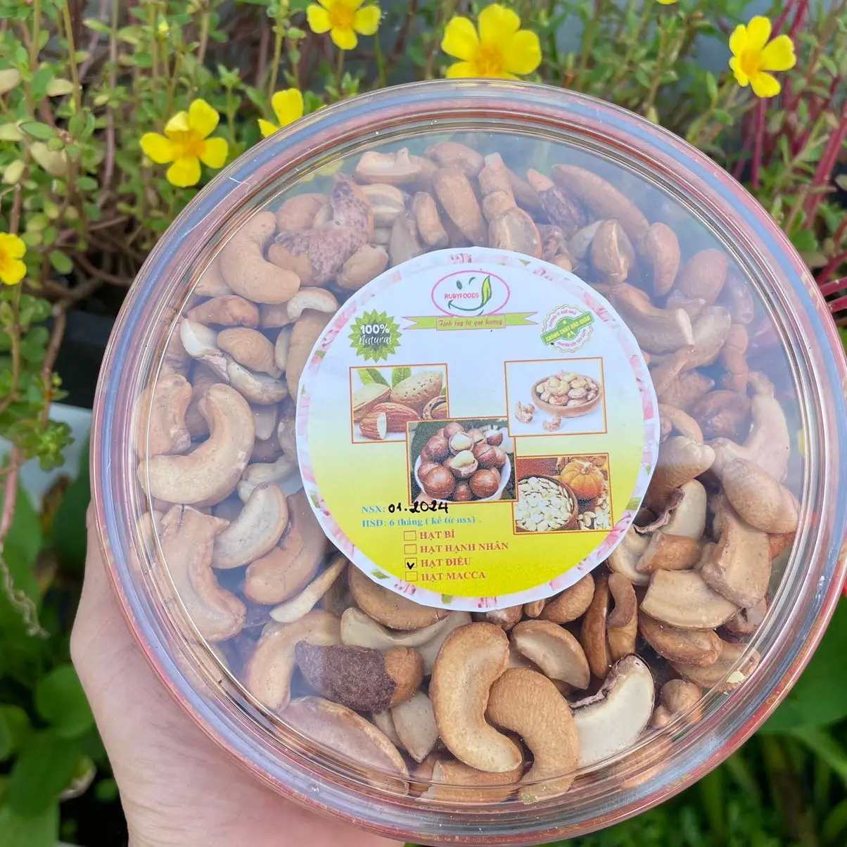 Hạt điều rang muối bể 500gr Ăn Vặt