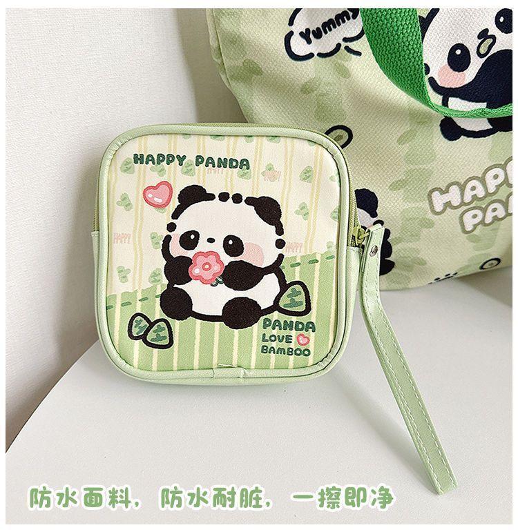 Product Introduction of Túi Đựng Đồ, Túi Đựng Tấm Bông Vệ Sinh, Thiết Kế Dễ Thương, Cầm Tay, Dung Tích Nhỏ Và Lớn, Thích Hợp Cho Học Sinh, Không Thấm Nước, Lý Tưởng Cho Tấm Bông Vệ Sinh 3