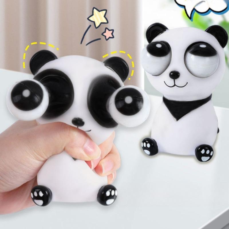 Product Introduction of Dụng Cụ Giải Tỏa Căng Thẳng Gấu Trúc Nhìn Trộm, Dễ Thương Và Sáng Tạo, Búp Bê Véo Tay Vui Nhộn Đồ Chơi Hoạt Hình, Quà Tặng Sang Trọng Và Vui Nhộn 0