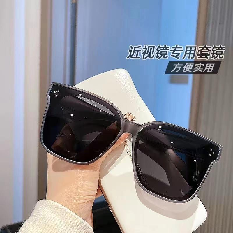 Bộ Kính Râm Và Kính Mắt, Kính Râm Phân Cực, Dành Cho Nam Và Nữ, Có Thể Dùng Làm Kính Theo Toa, Hai Trong Một, Hợp Xu hướng, Thích Hợp Cho Mùa Hè, Chống Nắng 2