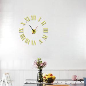 Wall Mounted Round Wall Clock, 1 Count Morden Electric Wall Clock With Magnetic Display, Fashion Design Wall Clock For Home Living Room Decor