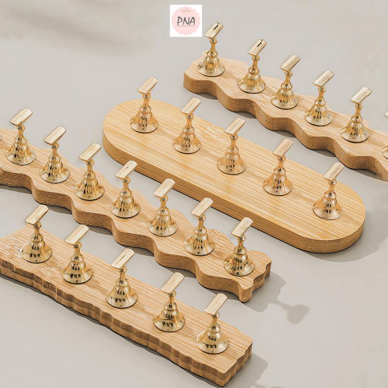 Đế Gắn Móng Giả Chắc Chắn - Đễ Gỗ Gắn Móng, Trưng Bày Móng Giả. dụ ng 1