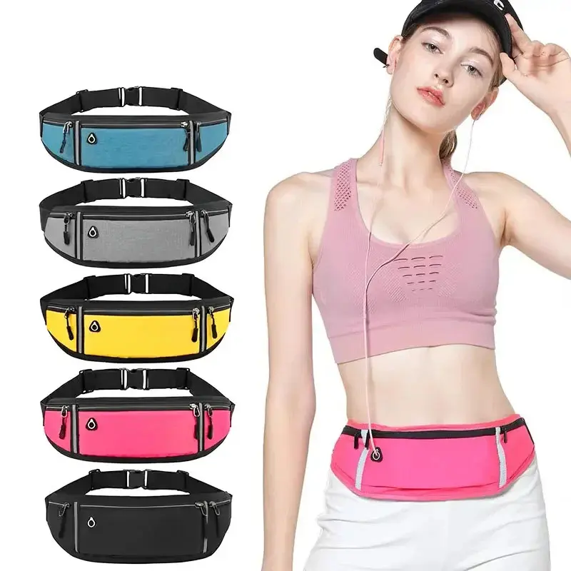 Professional Running Waist Bag Sports Belt Pouch Mobile Phone Case Men Women Hidden Pouch Gym Sports Bag Running Belt Waist Pack 0