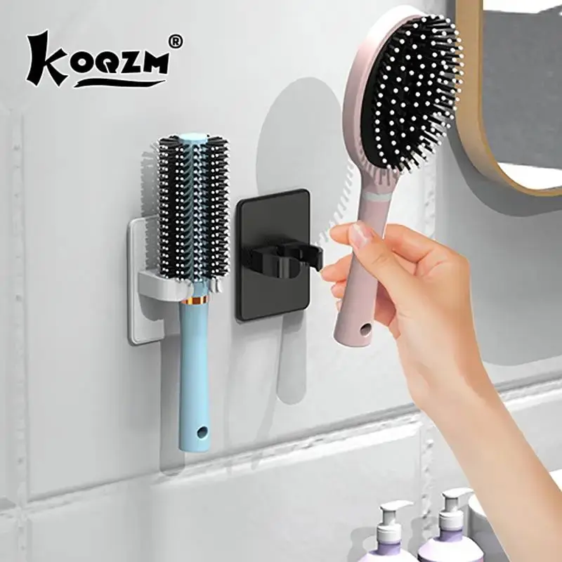 Giá Để Lược, Treo Tường Phòng Tắm, Giá Để Lược, Sắp Xếp Kẹp Tóc, Giá Để Lược Đệm Khí, Giá Để Lược Nhựa Sáng Tạo 3