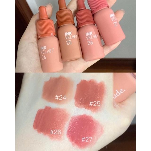 Son Peripera Ink Velvet Nude : Son ink 22, ink 23, ink 24, ink 25, ink 26, ink 27, ink 28, ink 30