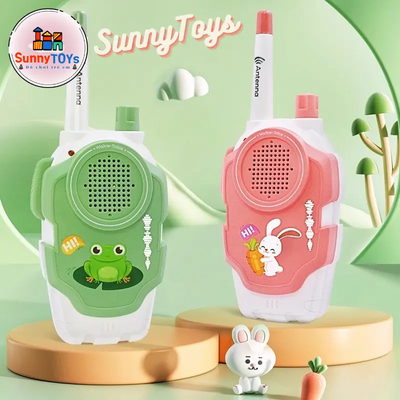 Combo 2 máy bộ đàm đồ chơi cho bé không dây 1