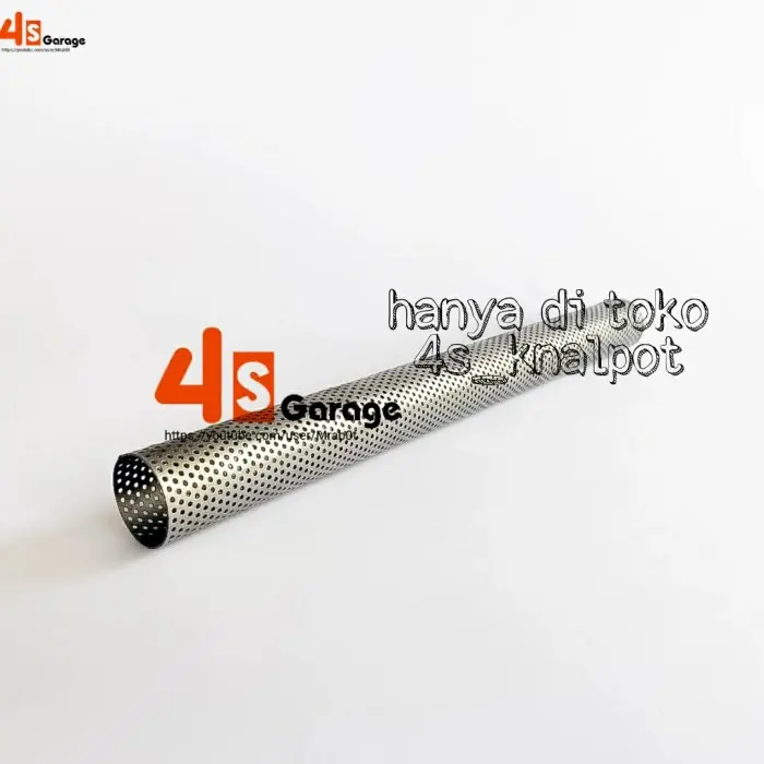 PROMO - SARINGAN KNALPOT KLX GP7 INLET 35MM PIPA PEREDAM SUARA KNALPOT RACING