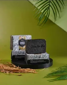 MABELLO Sabun Beras Hitam Alami BPOM Original Mencerahkan & Melembutkan Kulit Best Seller Scrub Pengganti Lulur
