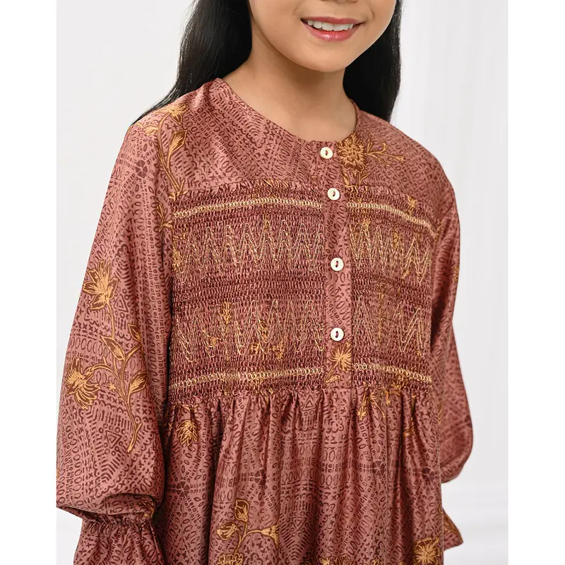 Geulis.id XAVIA DRESS / DRESS ANAK / SARIMBIT KELUARGA (4 warna) 8