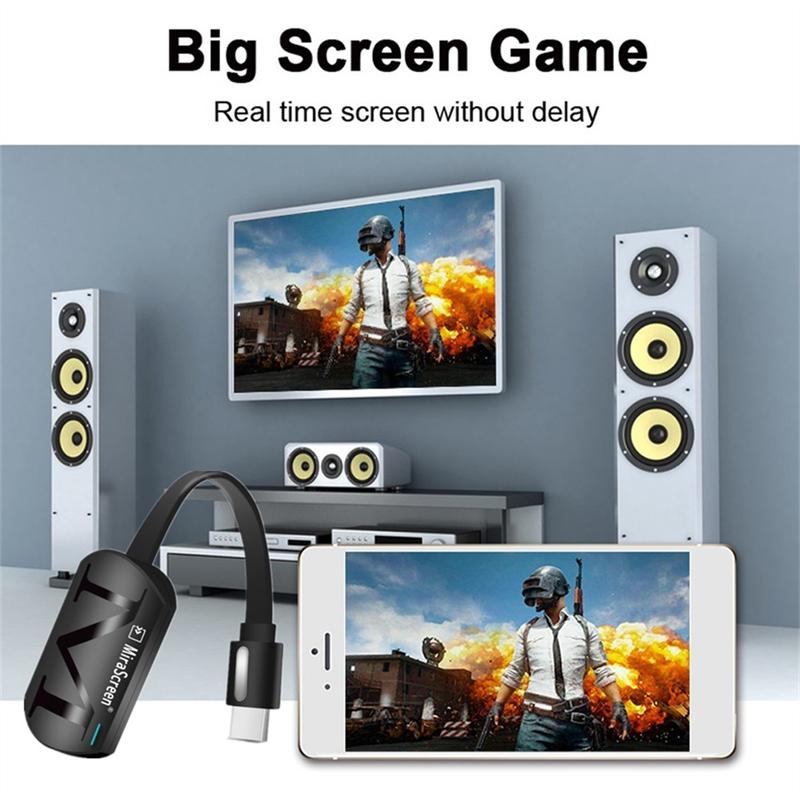 Salange G4 TV Stick Wifi Display Receiver DLNA Miracast Airplay Mirror Screen HDMI-compatible Android IOS Mirascreen Dongle 7