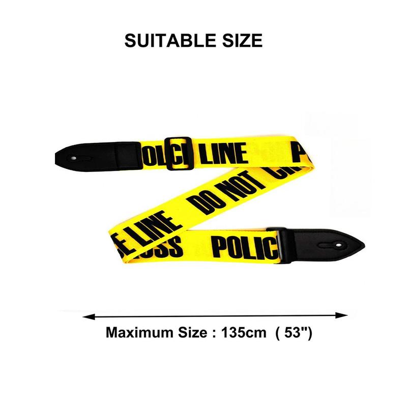 Soft Guitar Strap, 1 Pair Strap Locks & 5 Counts Guitar Picks & 1 Count Hold & 2 Counts Washers, Electric & Acoustic Guitar Strap Accessories 1