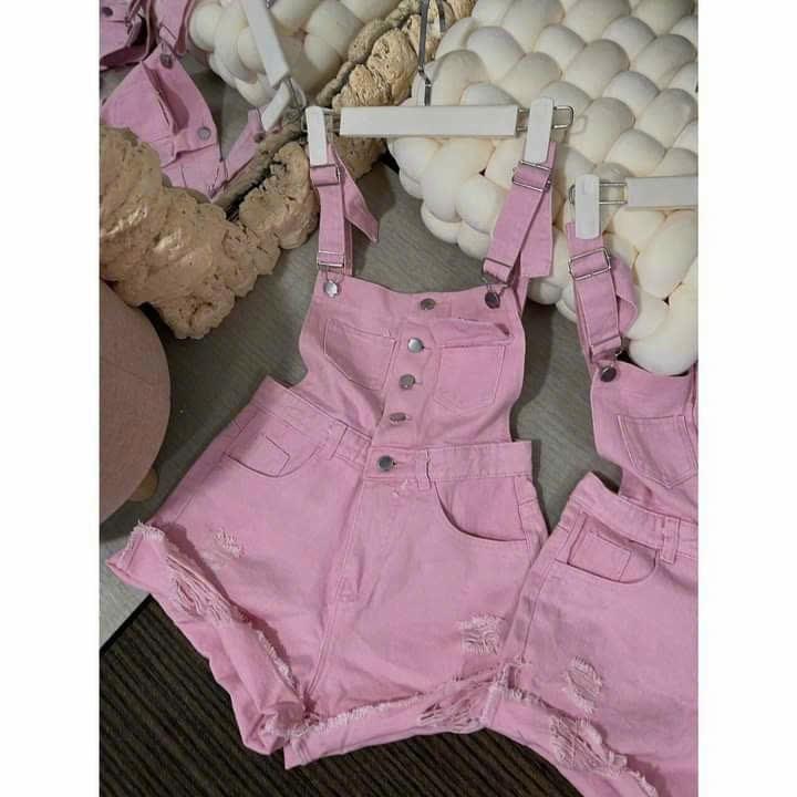 Product Introduction of Yếm jean quần rách kiểu  Nữ Denim Nữ Denim 8