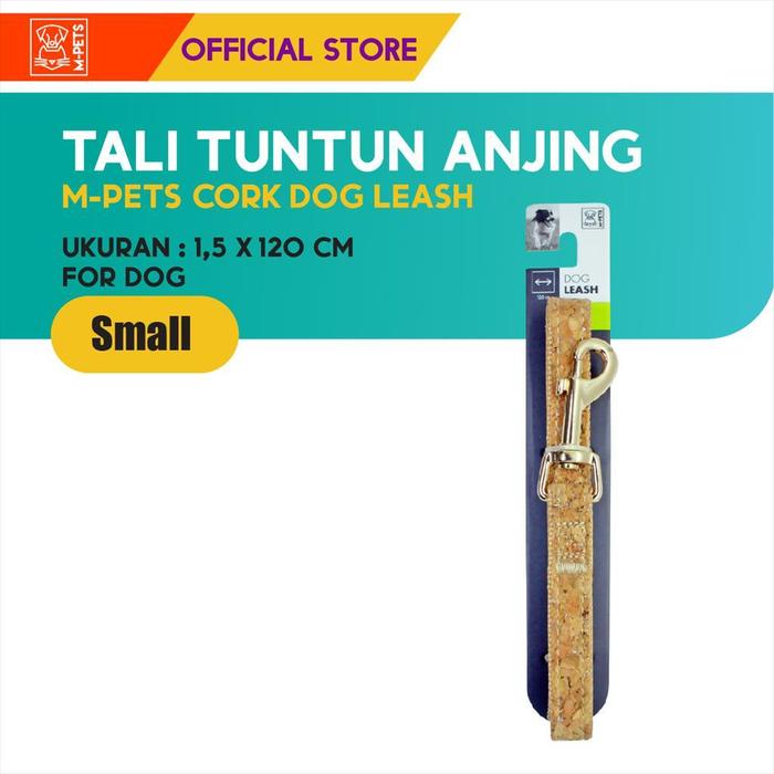 Gambar M-Pets Cork Dog Leash size Small - Tali Tuntun Anjing dari M-Pets Volk Pets Indonesia Kota Tangerang Tokopedia