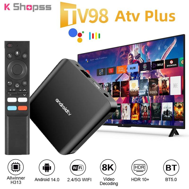 Android TV Box tv98 atv plus 8K Crack ATV 14 Giọng Nói Tiếng - TikTok ...