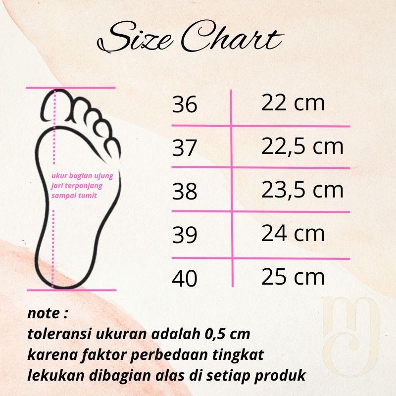Muchu -  Alice Sandal Heels 5 cm / Heels Slop Wanita / Heels Kerja / Heels Wisuda / Kitten Heels JB 06 Sendal Cewek