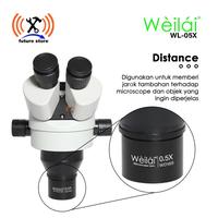 Gambar Weilai WL-05X Lensa Peninggi Microscope Mikroscope Auxiliary 0.5X Ori dari future store Kota Tangerang 4 Tokopedia