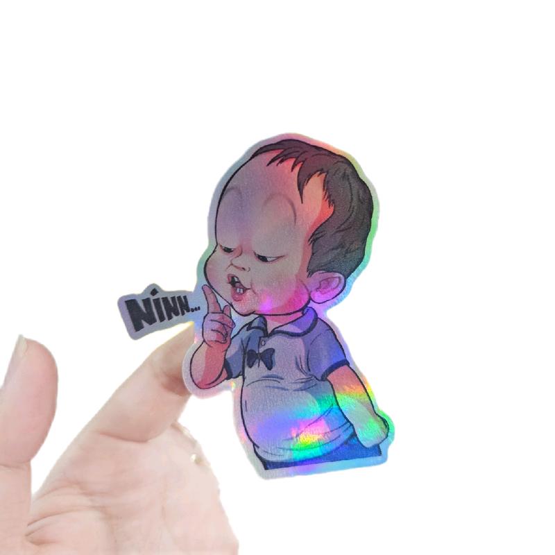 Tem logo sticker em bé 2 tuổi nín 7 màu dán trang trí xe máy - TikTok ...