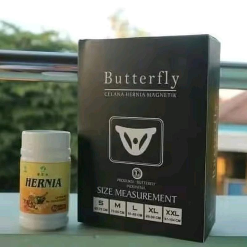 Celana Hernia Butterfly+ Kapsul Eza Hernia isi 60kapsul 0