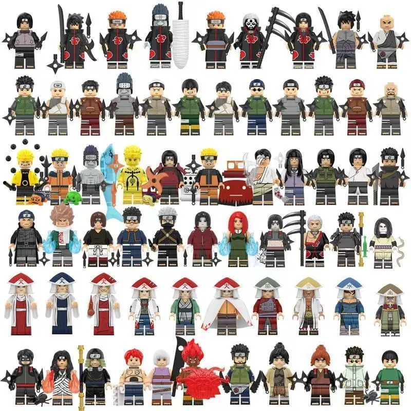 Khối Xây Dựng Naruto Xiao Tổ Chức, Tương Thích Với Lego, Uchiha Madara Sasuke Xoáy Naruto, Đồ Chơi Lắp Ráp Giáo Dục