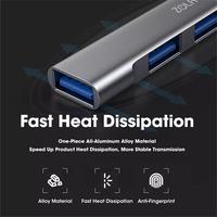 Gambar ZOLA 4 in 1 TYPE C USB Hub 3.0 High Speed 5Gbps USB Type C Adapter OTG dari Zola Indonesia Kota Administrasi Jakarta Barat 5 Tokopedia