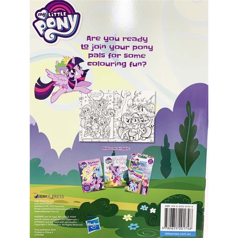High Quality My Little Po Besties Colouring Activity Book For Kids With 32 Pages 6