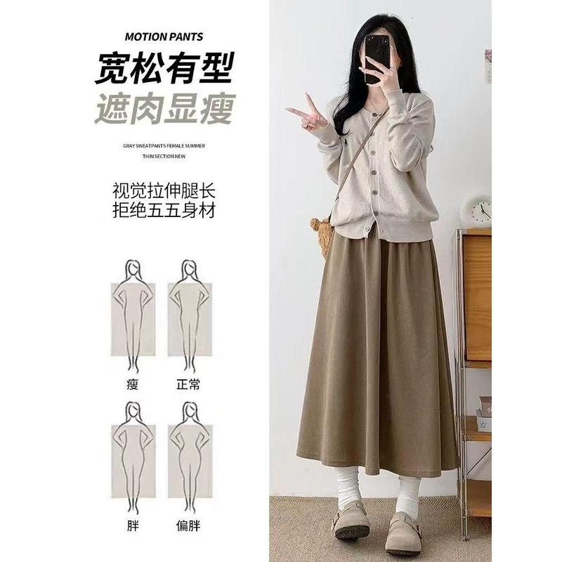 Váy Yamamoto, Dành Cho Nữ, Hàng Mới Về Mùa Thu Và Mùa Đông, Cạp Cao Dài Trung Bình Bó Sát Váy Nhỏ 0