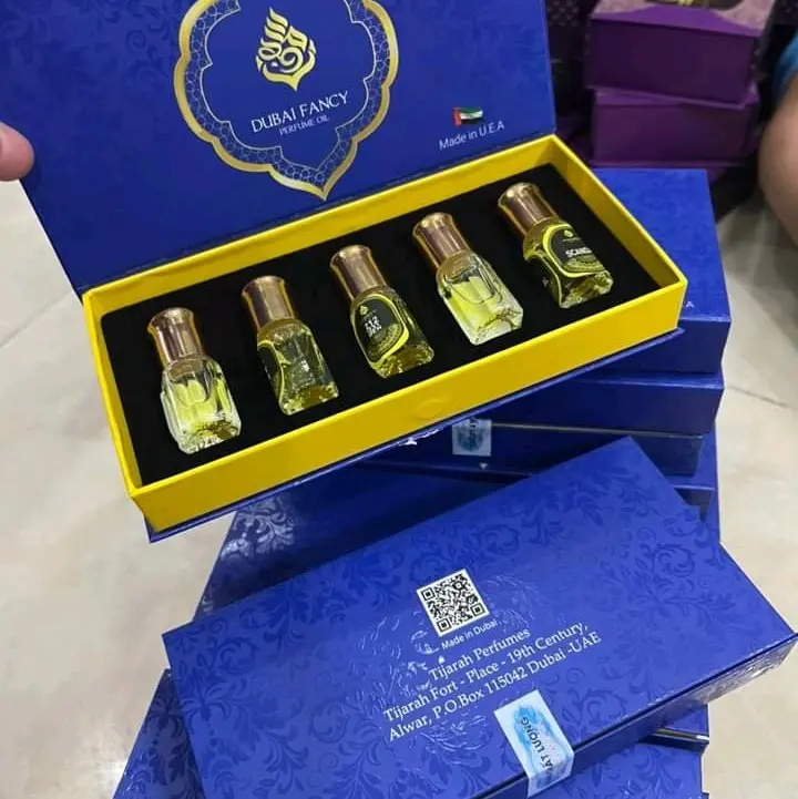 sét nước hoa đubai 5 chai