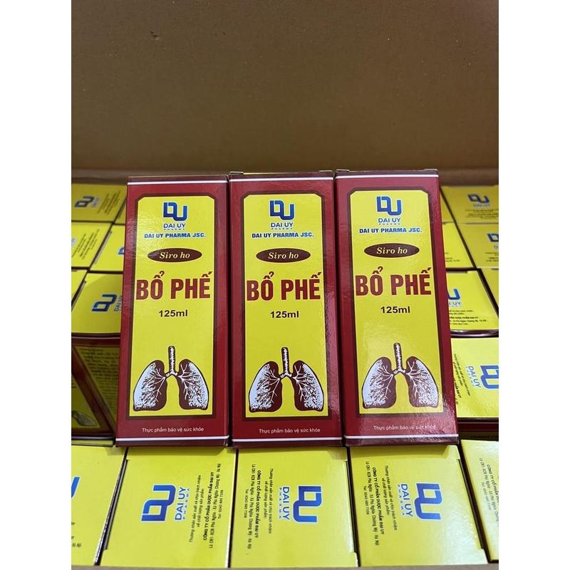 Siro Bổ Phế Đại Uy - siro ho thảo dược (Chai 125ml) - Chính Hãng