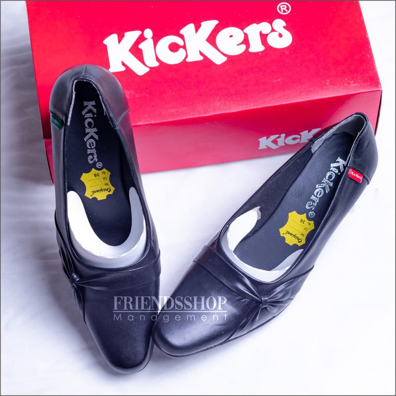 Sepatu Pantofel Cewek Sepatu Kickers Sepatu Kerja Sepatu Formal Sepatu Kickers Sepatu Bahan Kulit Asli 4