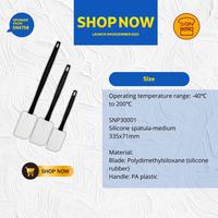 Gambar Sanneng - SNP30001 Heat-resistant Silicone Spatula (M) dari Trinity Kitchen Kota Administrasi Jakarta Barat 3 Tokopedia