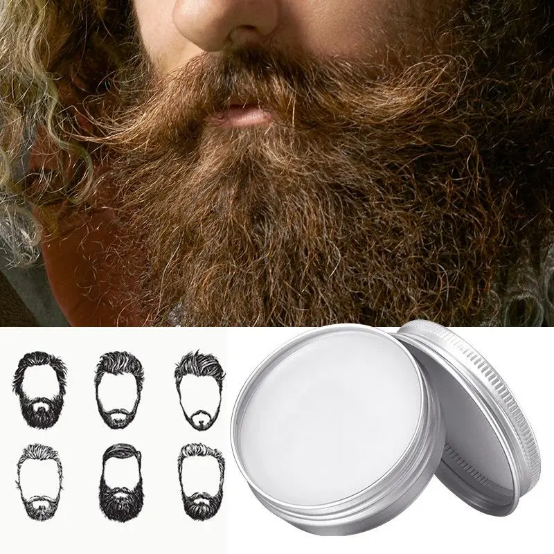 20g Beard Care Cream, 3 Counts/set Nourishing Beard Balm for Daily Use, Hair Care Product for Men Gift 3