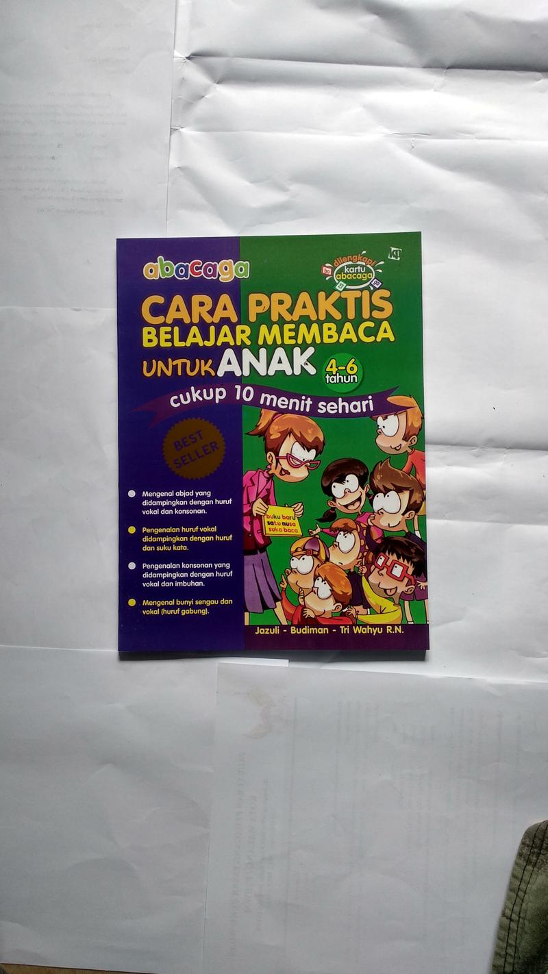 Product Introduction of ABACAGA ( Cara praktis Membaca Untuk Anak) 0
