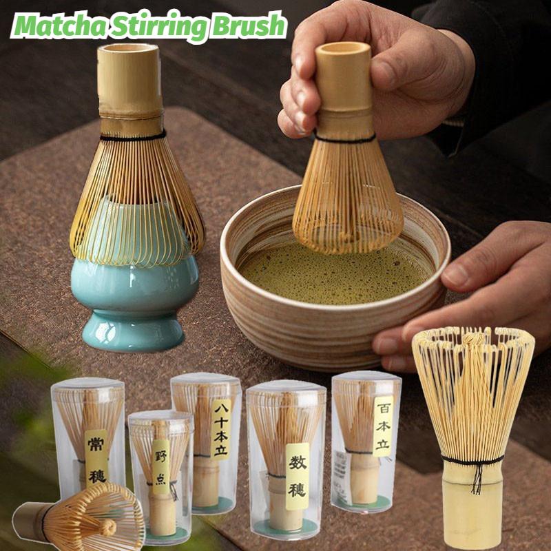 Matcha Mixing Brush Tool, Kitchen DIY Grinder, Bamboo Brush, - TikTok ...