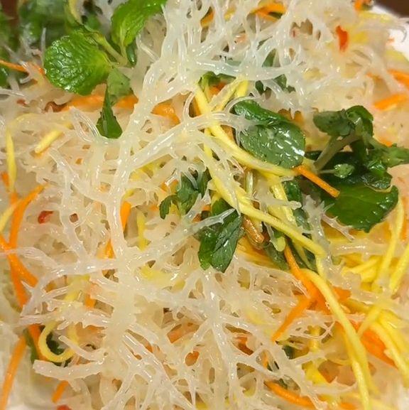 RONG SỤN BIỂN MÓN ĂN GIÒN NGỌT TƯƠI MÁT CHO GIA ĐÌNH (CHAY MẶN điều dùng được ạ)