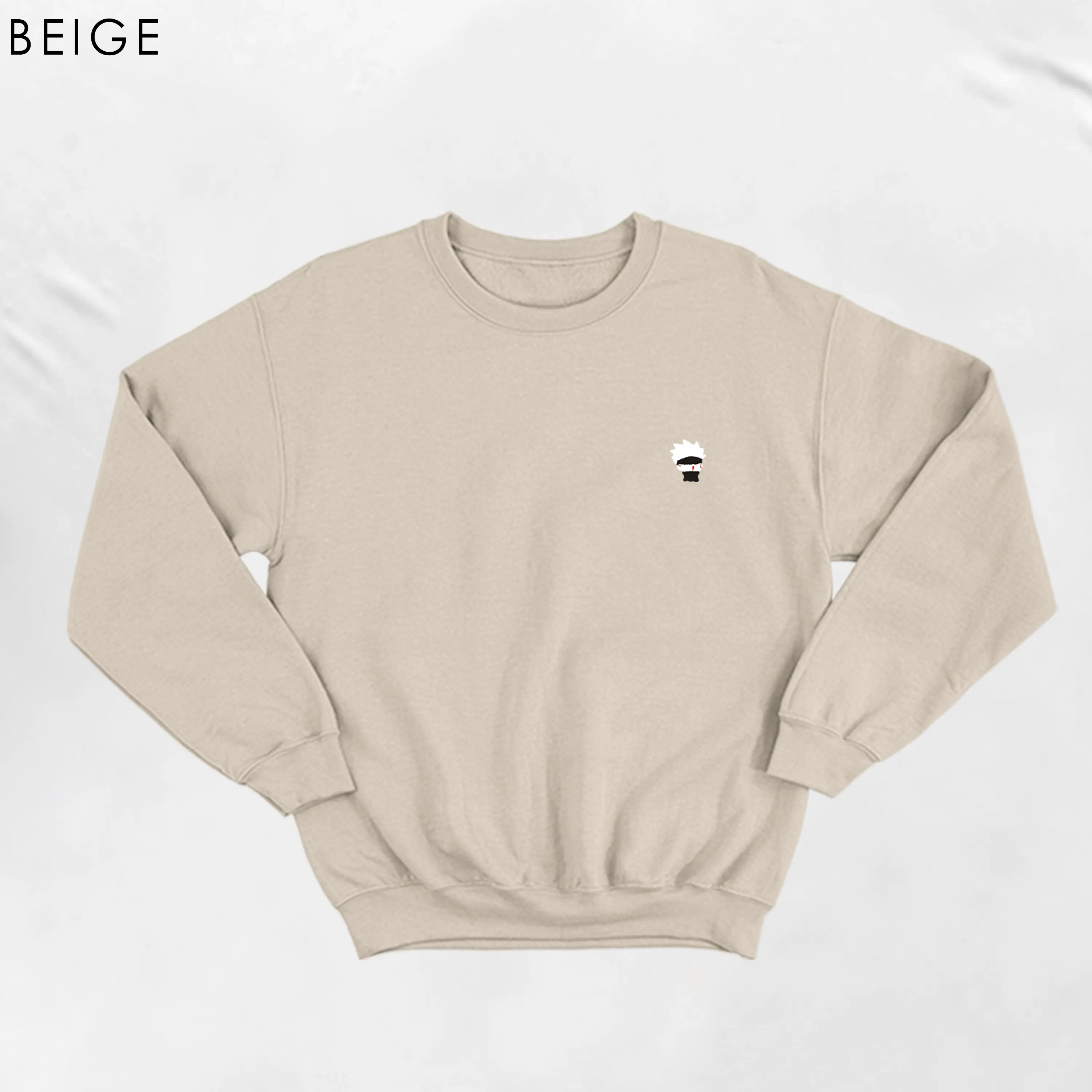CUTE GOJO BASIC SWEATER UNISEX M - XXL ( BORDIR )