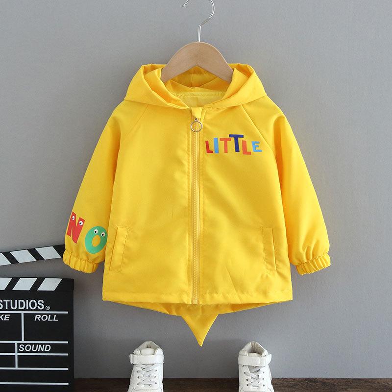 Product Introduction of (hàng nhập QC)Áo khoác gió 2 lớp khủng long thu đông AB063-vàng cho bé trai/gái 9m-5T 15