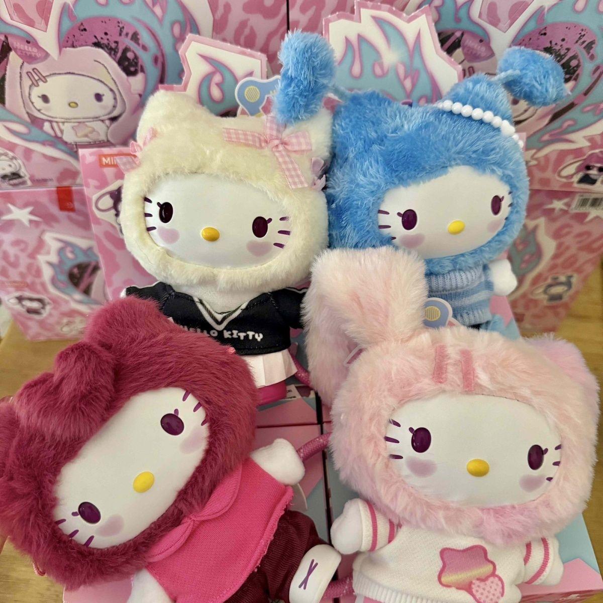 Vinyl & Kotak Buta Mewah MINISO Hello Kitty Pop Star Rasmi, Figure ...