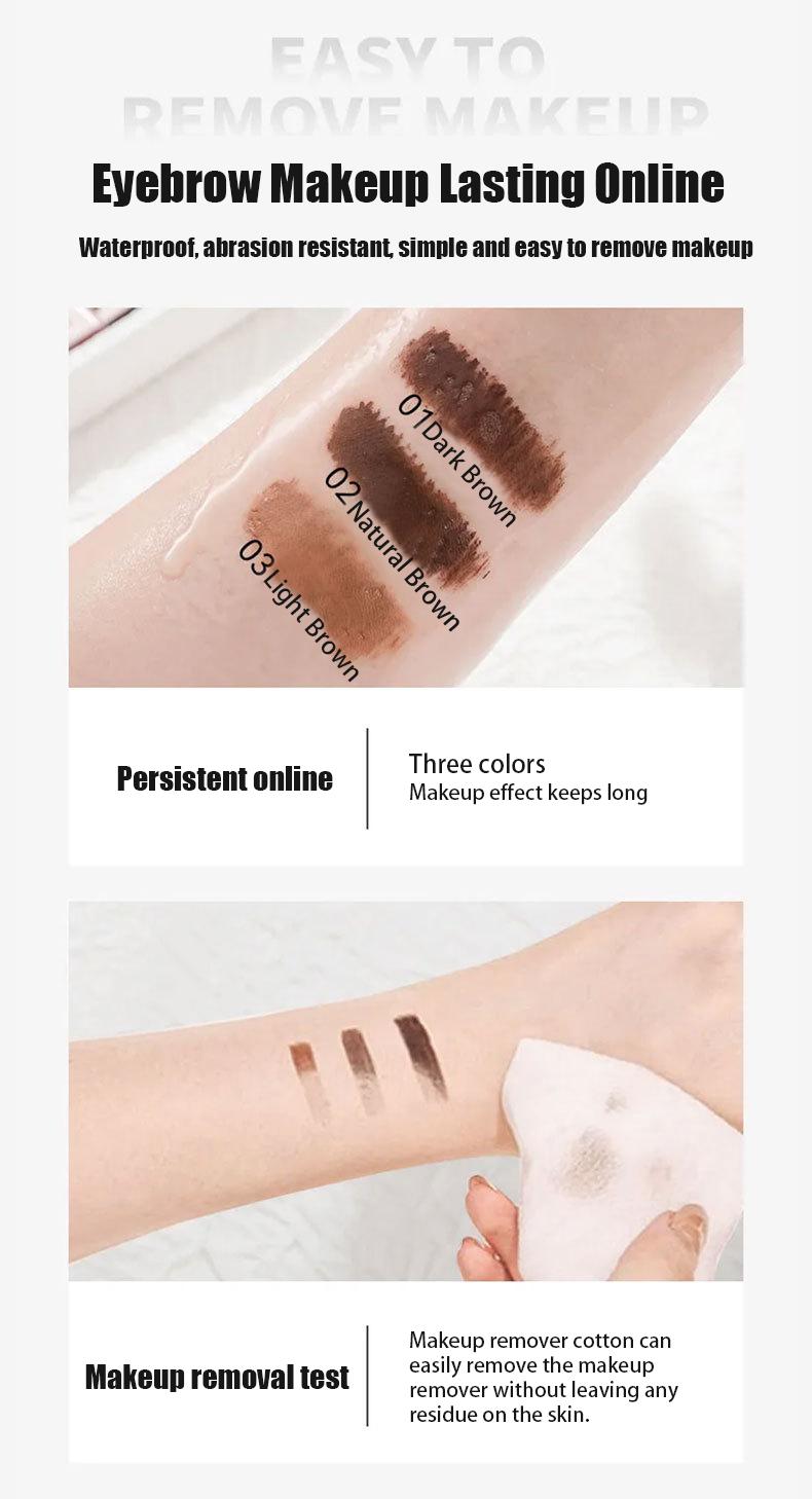 [TERBARU]HANZION. Pomade Alis Waterproof – Alis Tebal Cepat! Anti Keringat,Tahan Lama,Alis Natural Coklat