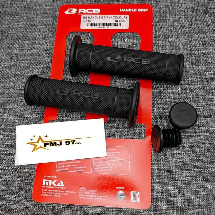 PAKET 2IN1 HANDGRIP RCB HG55 + SPION JALU OVAL COCOK UNTUK SEMUA MOTOR - GRIP RCB+SPION OVAL 4