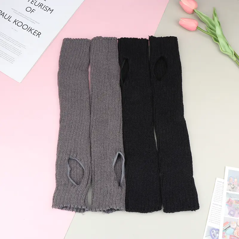 Tất Giữ Ấm Chân Mùa Đông, Phong Cách Y2k, Lông Mịn, Phụ Kiện Goth, Tất Dài Dệt Kim Lolita Gothic, Dành Cho Nữ, Giữ Ấm Chân, Tất Nữ, Legging Phong Cách Gothic 5