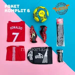 Paket Komplit Sepatu Bola anak Size 28-37 Bonus Bola Termurah dan Berkualitas Outdoor