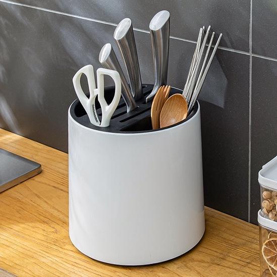 BabyTeru💙 360 Rotating Kitchen Knife Holder Multifunctional - TikTok ...