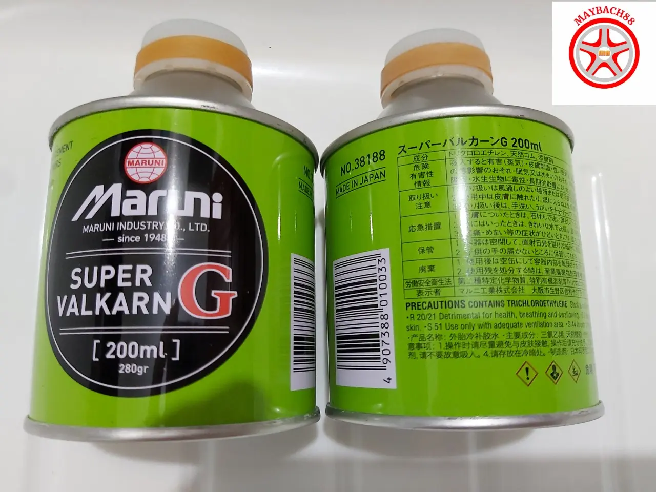 Keo Vá Lốp Maruni G xanh của Nhật Bản 200ml
