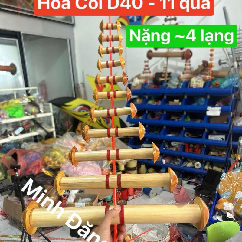 sáo Dàn Khủng lắp cho diều : D38~40-50- Âm : Bò- Hoà Đàn - hoà còi