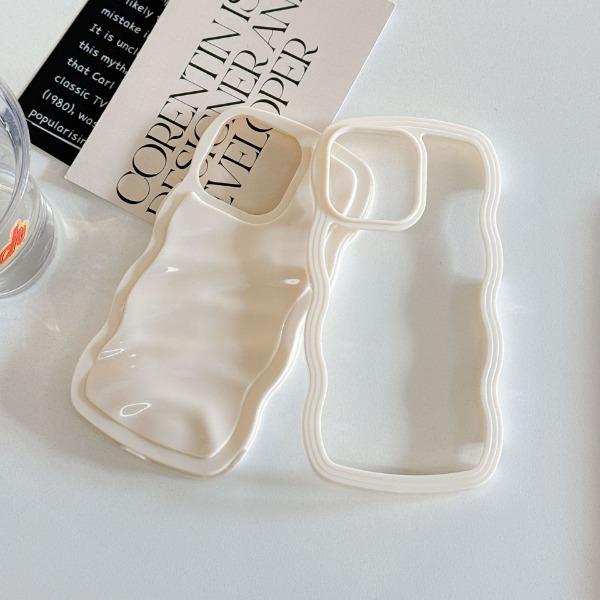 Product Introduction of Niche pleats for Apple FOR iPhone 16promax/16pro/16/15promax/15pro/15/14/14 promax/14pro/13promax/13/13pro/12/12promax/12pro/11 wave two-in-one mobile phone case 4