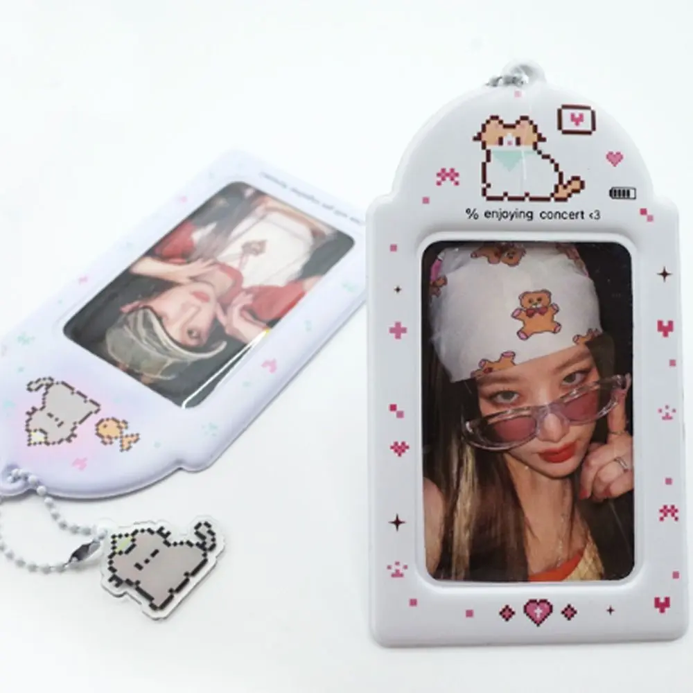 viiip Kawaii 3 inch Decorative Photocard Holder Waterproof Y2K ID Holders Cartoon Card Sleeve