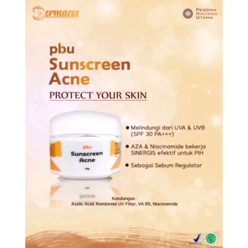 PBU SUNSCREEN ACNE FOR ACNE SKIN/CREAM SUNSCREEN ACNE 2