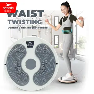 SPEEDS Waist Twisting Magnetic Trimmer Jogging Body Plate 041-8