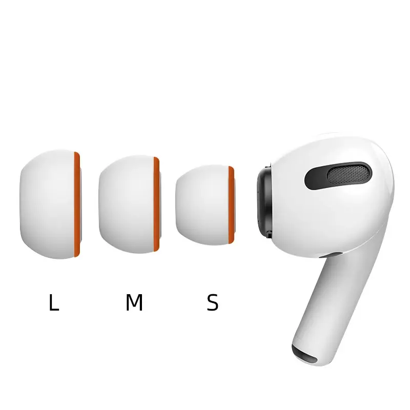 Memory foam ear pads for AirPods pro wireless Bluetooth earphones silicone ear covers caps earphone earpads eartips 2 pcs/pair